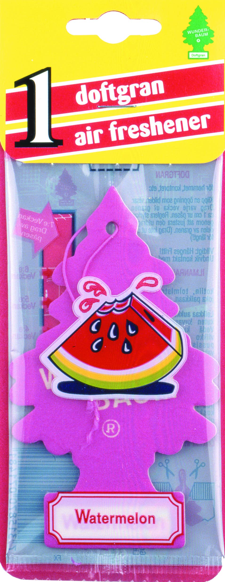 Wunderbaum ilmanraikastin vesimeloni / watermelon