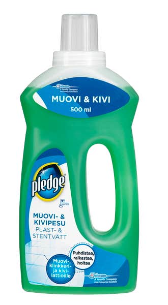 Pledge pesuaine muovi&kivi 500ml