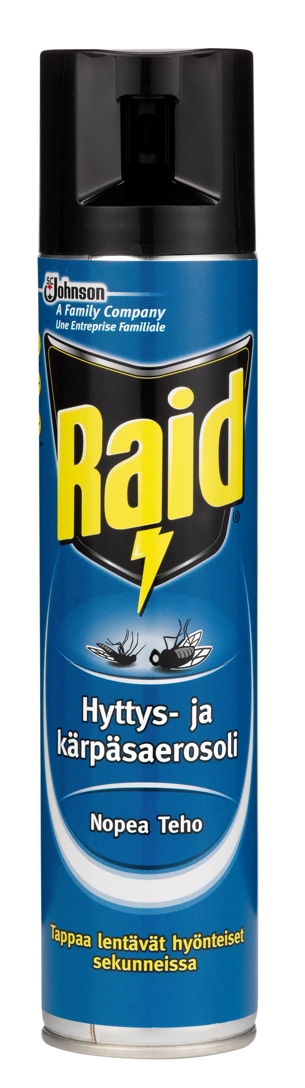 Raid hyttys- ja kärpäsaerosoli 300ml