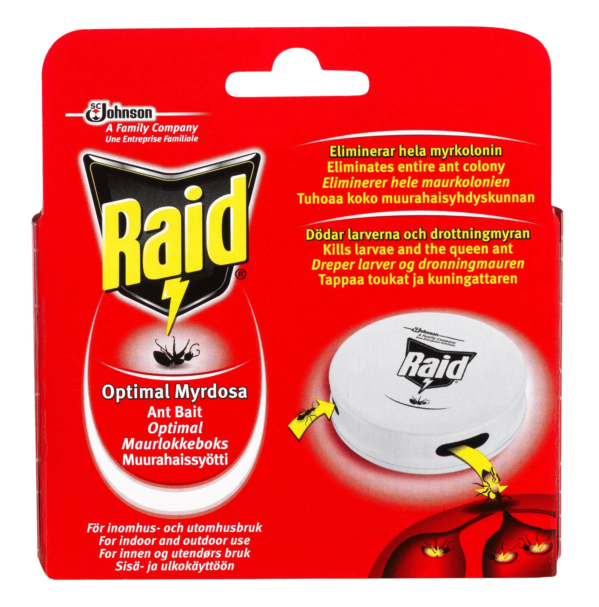 Raid muurahaissyötti 1kpl