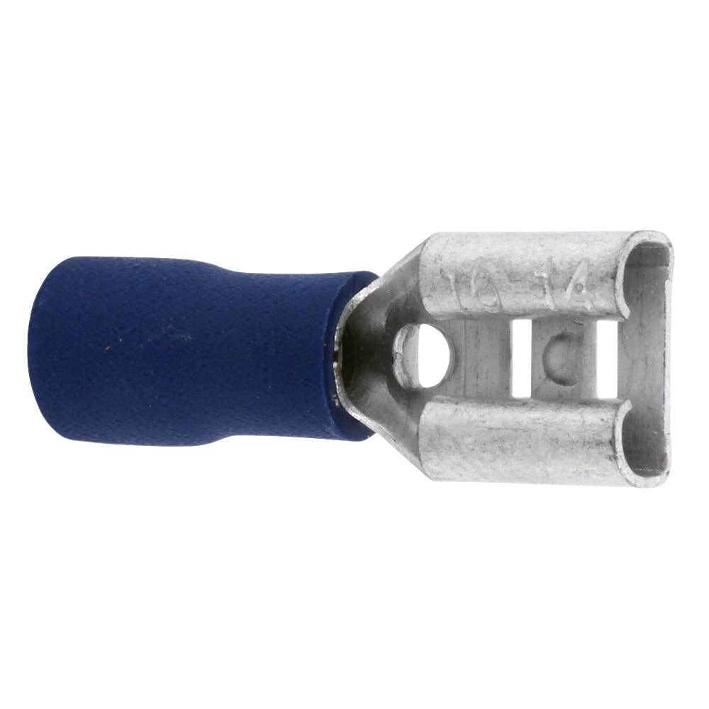 CRX liitin litteä naaras 6,5mm sin. 10kpl