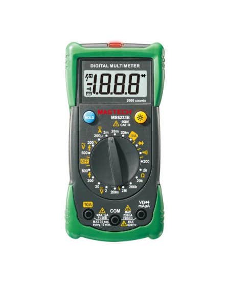 Mastech digitaalinen yleismittari CAT III MS8233B