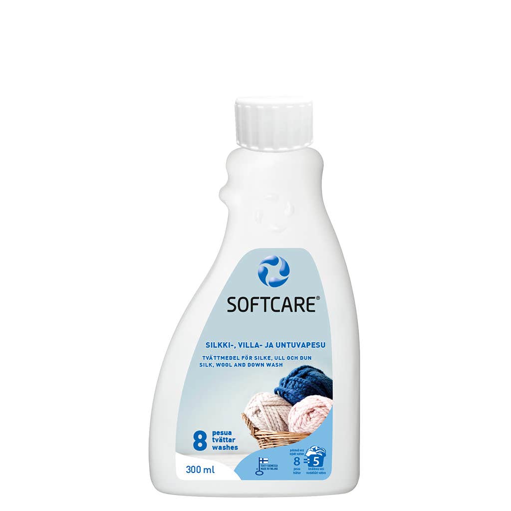 Softcare silkki-, villa- ja untuvapesu 300ml