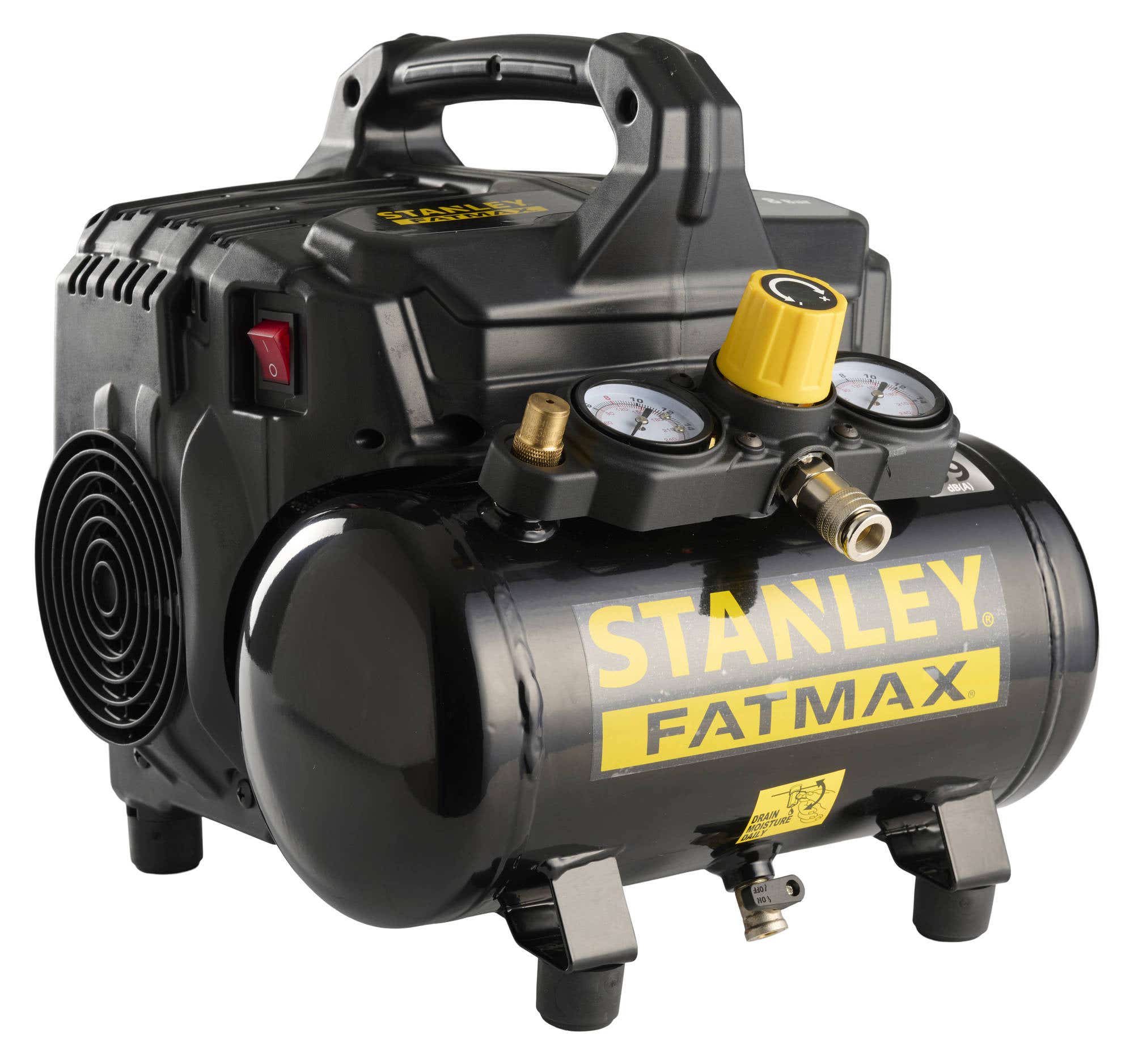 Stanley Fatmax kompressori 6L 1HP 750W hiljainen