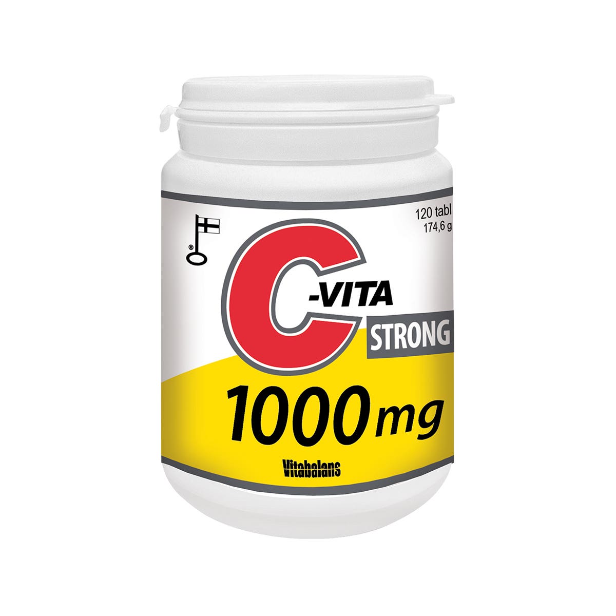 Vitabalans C-vita strong ravintolisä 1000mg 120tbl