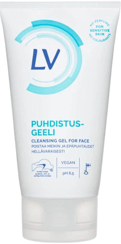 LV kasvojenpuhdistusgeeli 150ml
