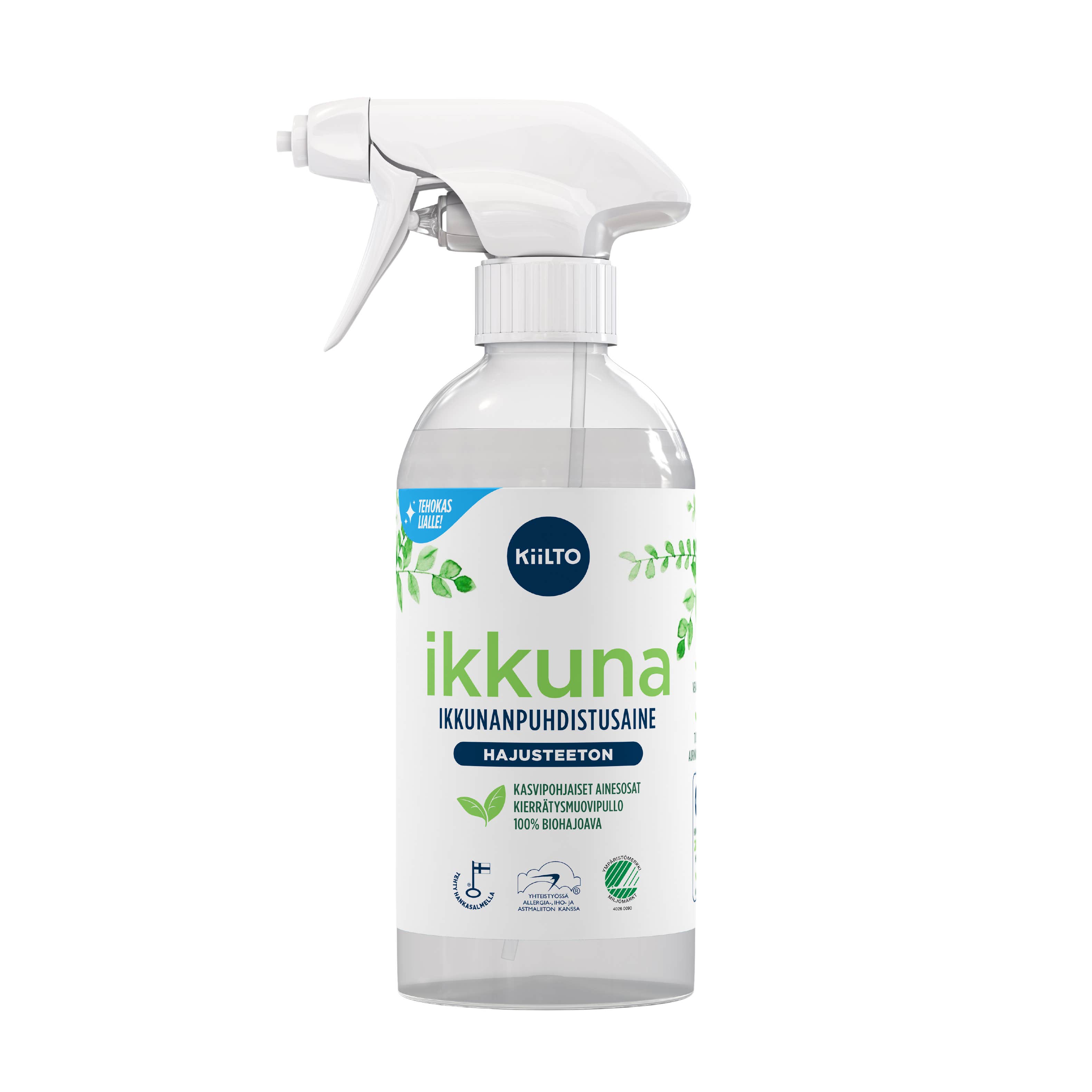 Kiilto ikkunapuhdistaja spray hajusteeton 475ml