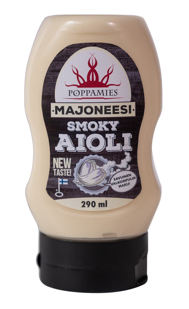 Poppamies majoneesi smoky aioli 290ml