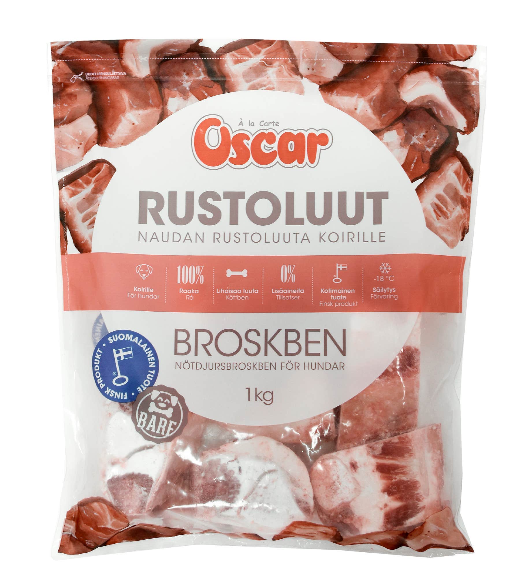 Oscar naudan rustoluu 1kg