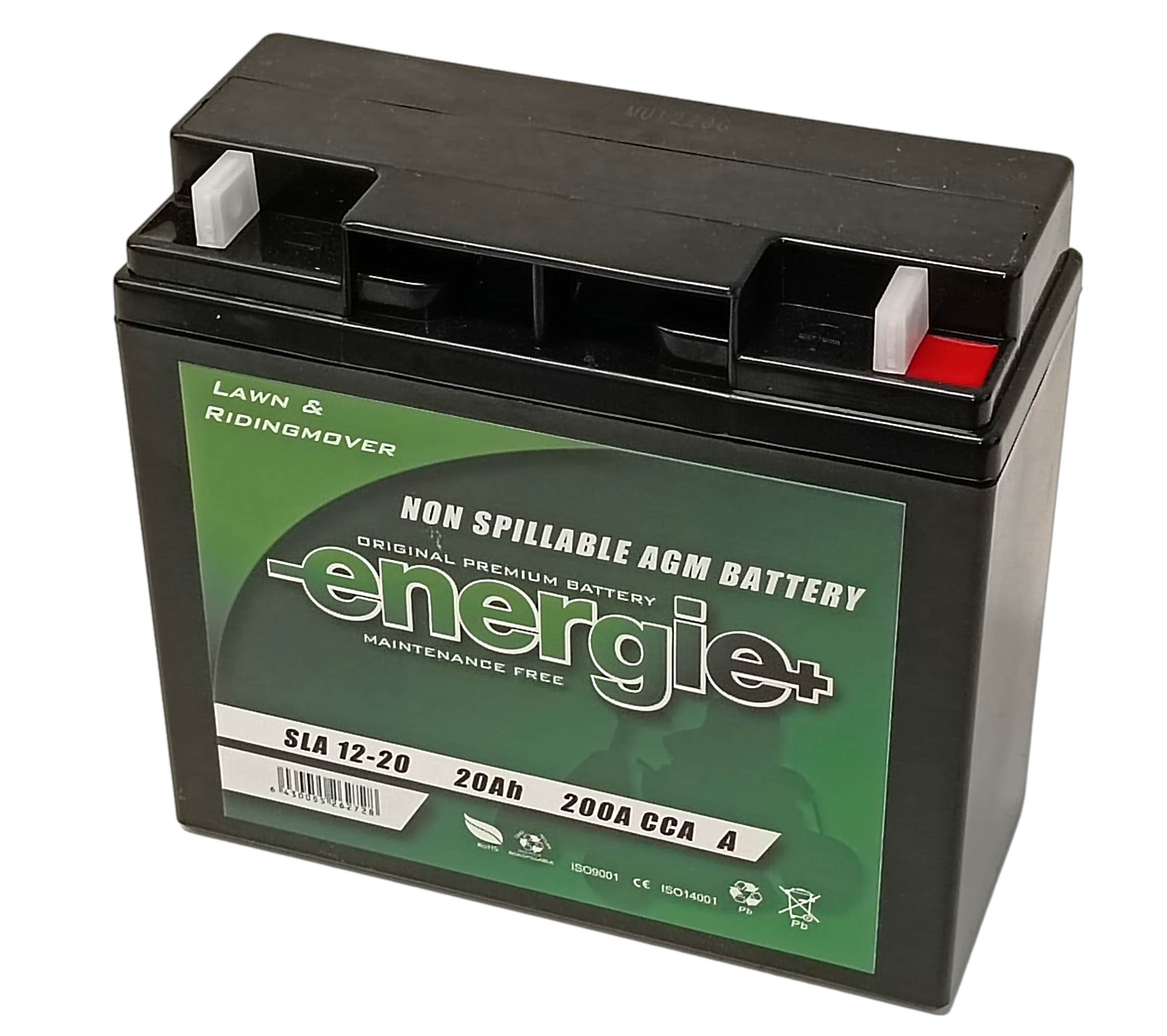 Energie+ ajoleikkurin akku 20Ah 200A (CCA)