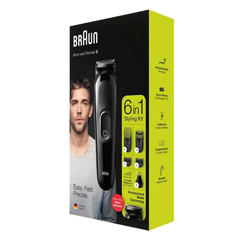 Braun partatrimmeri multigroomer MGK3220 6-in-1