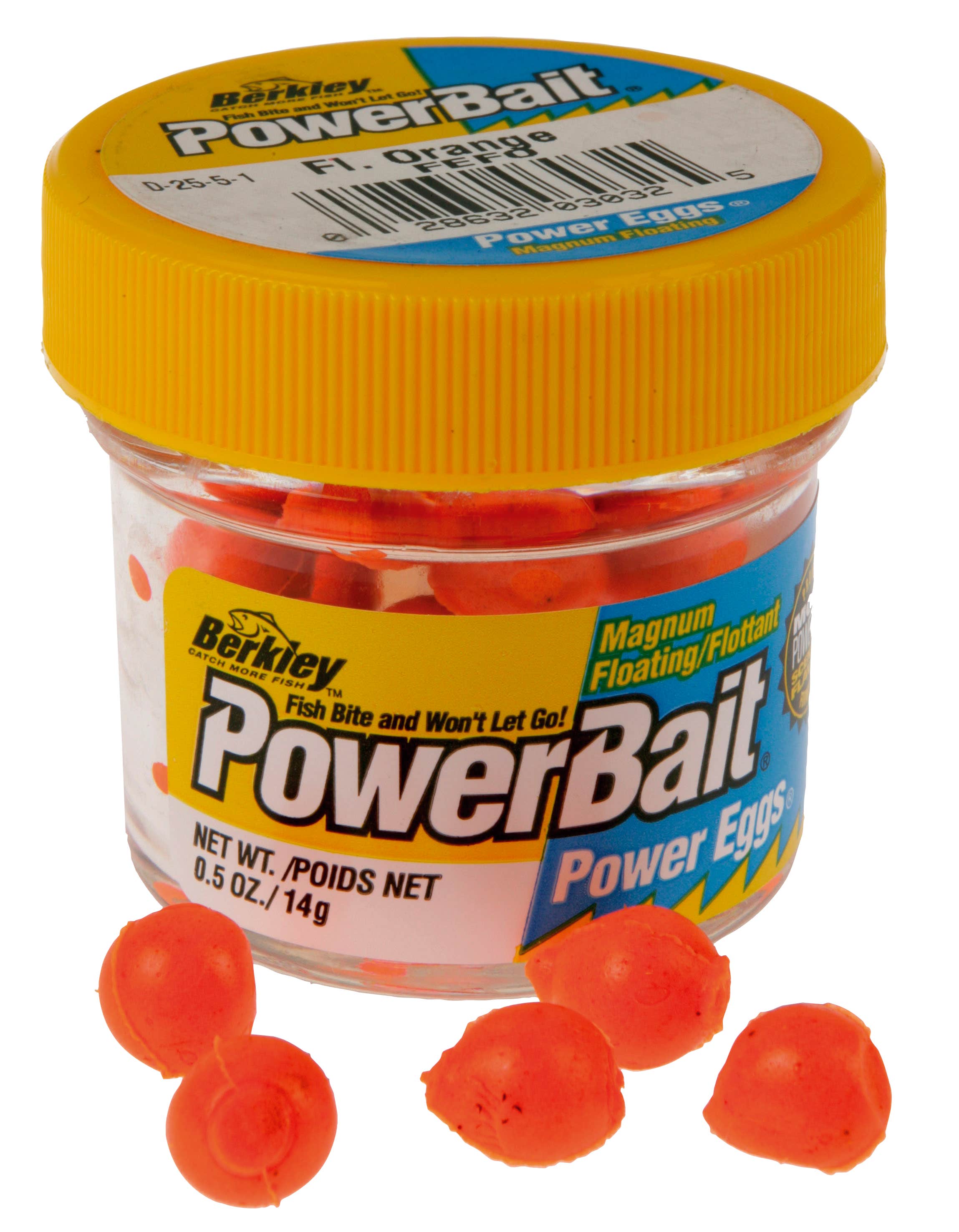 PowerBait keinosyötti egg fluoro orange