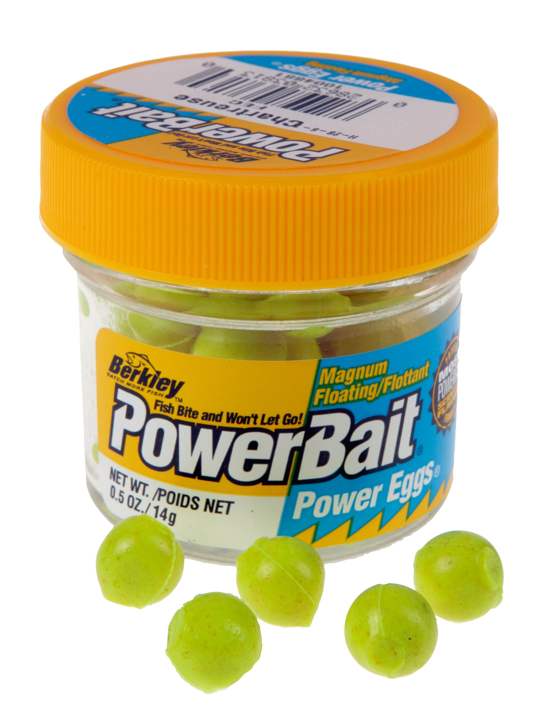 PowerBait keinosyötti egg chartreuse