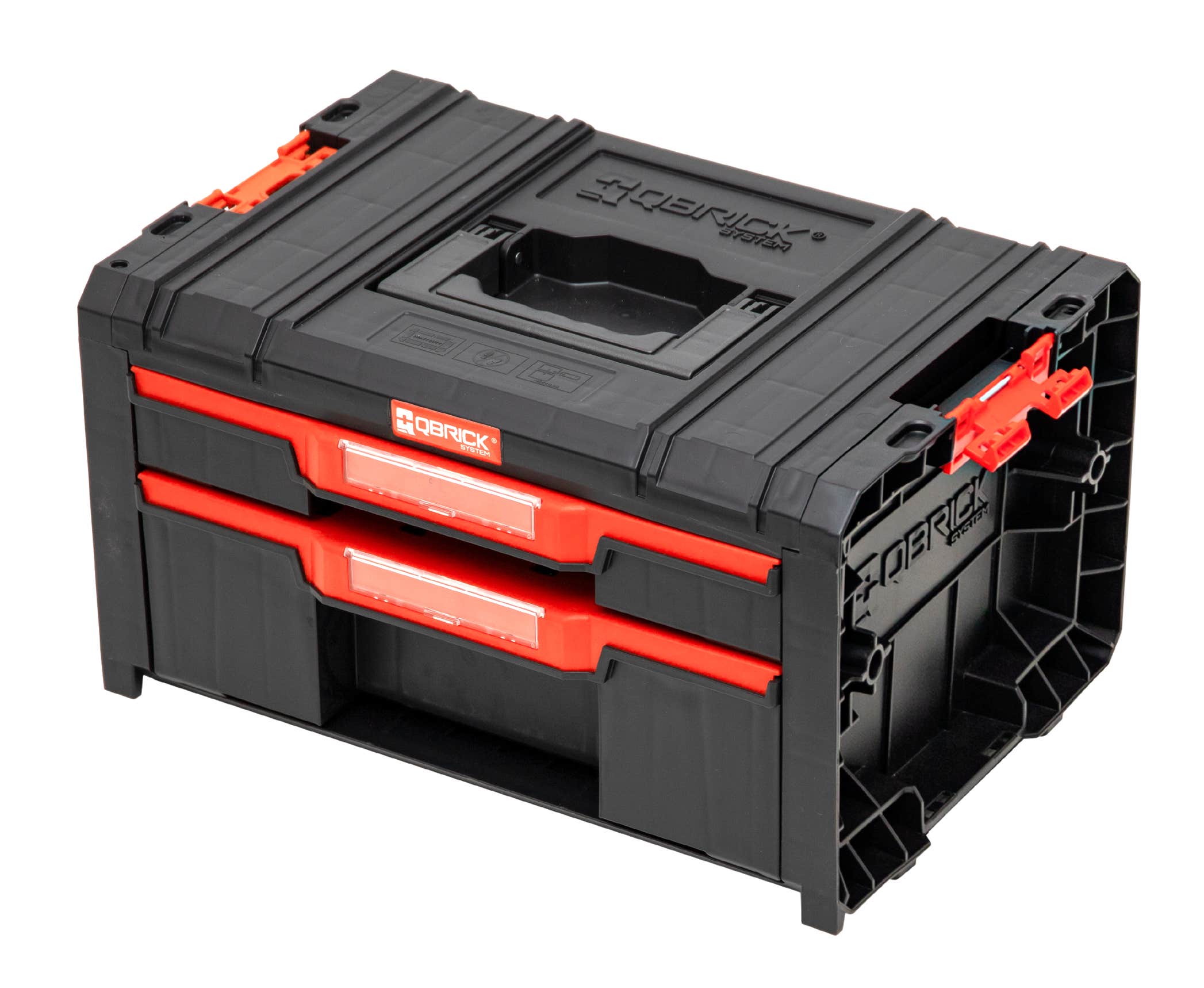 Patrol Qbrick System Pro lokerikko 2 laatikkoa