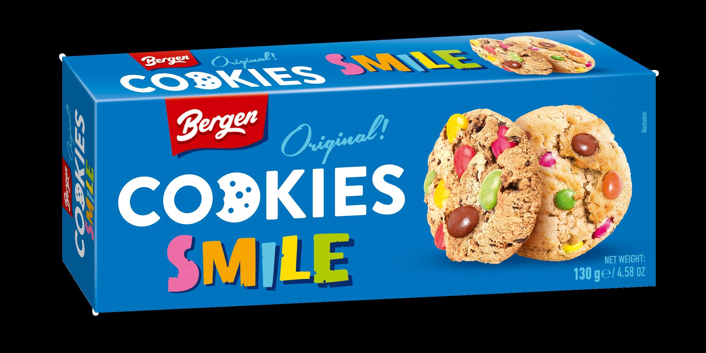 Bergen smile keksi 130g
