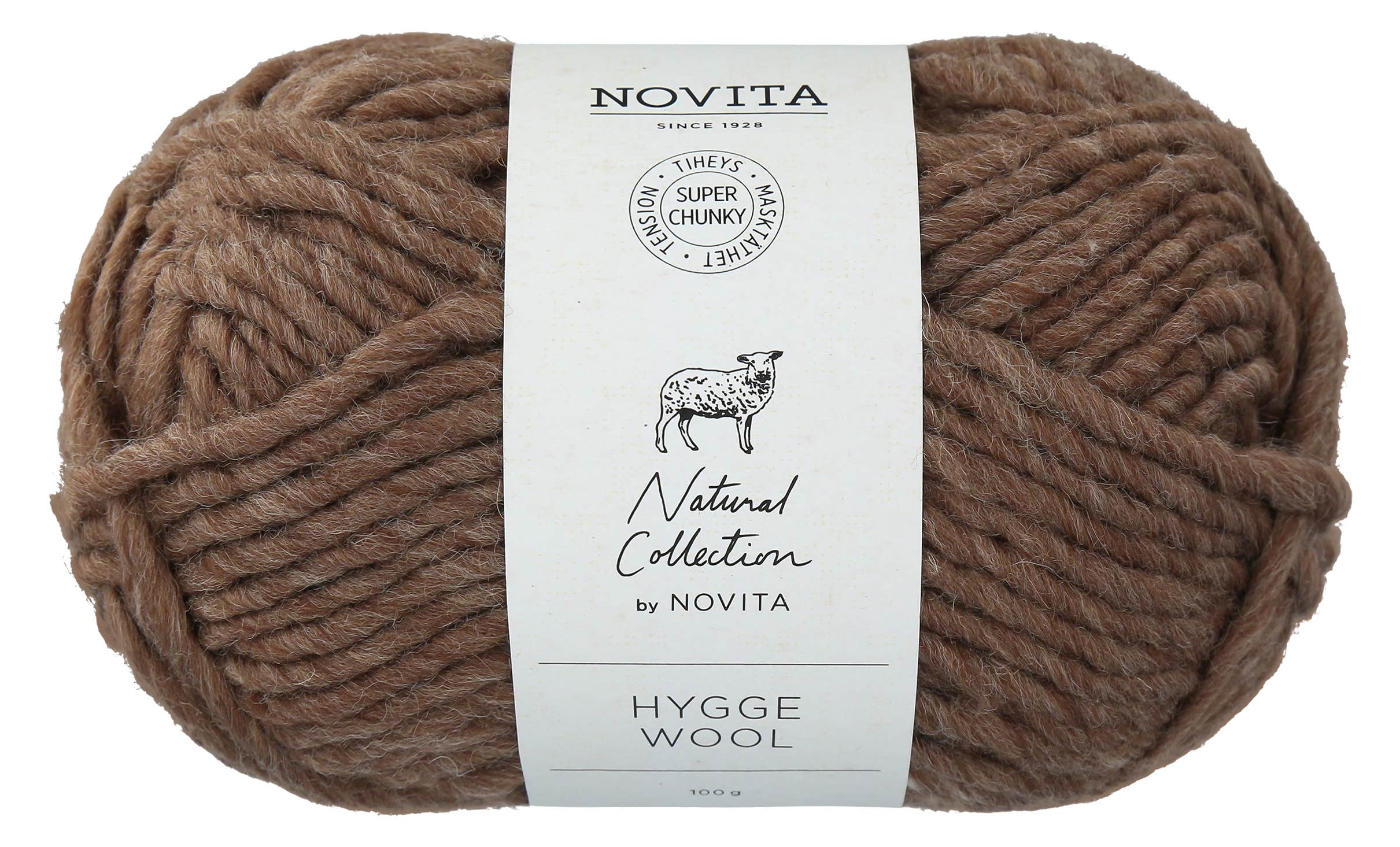 Novita hygge wool lanka metsasieni 068 100g Puuilo