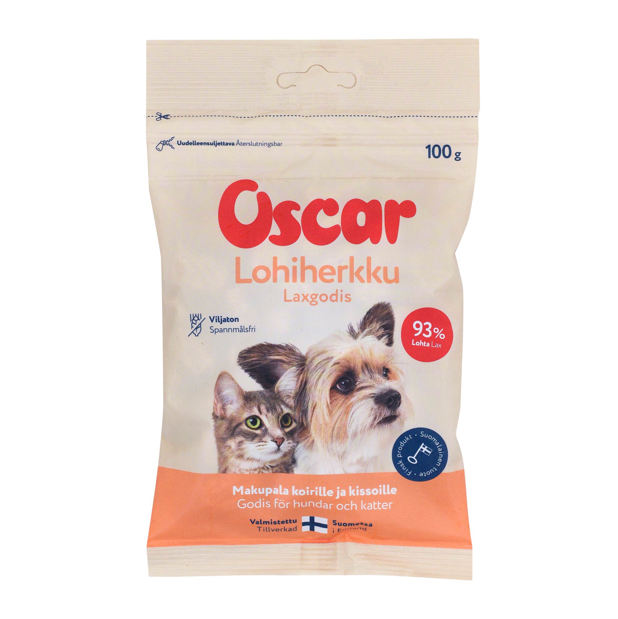 Oscar lohiherkku 100g