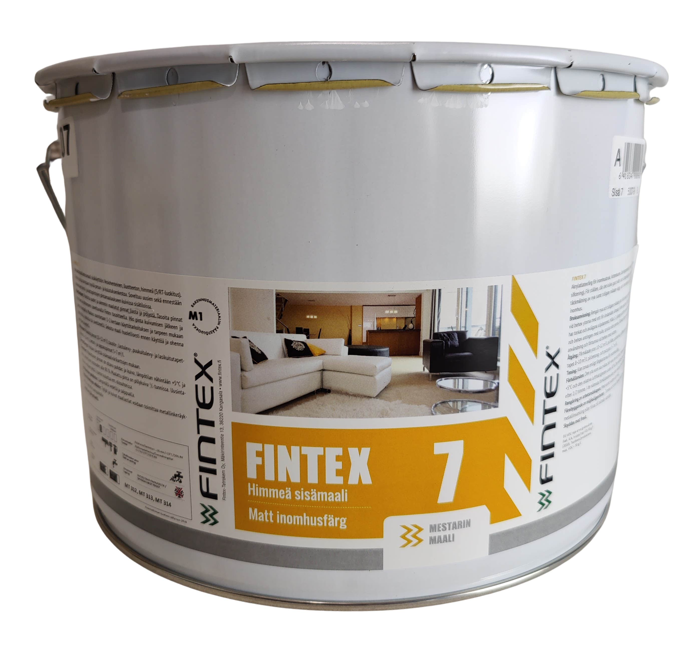 Fintex 7 pintamaali himmeä A 9L