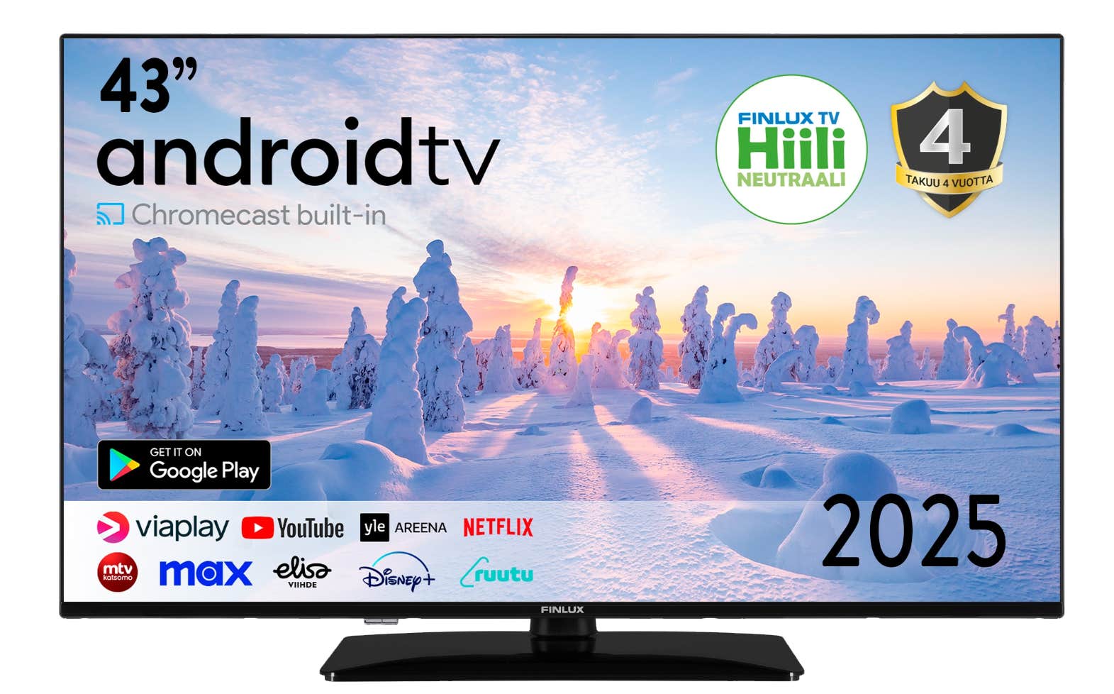 Finlux 43" G8 Android smart led-televisio