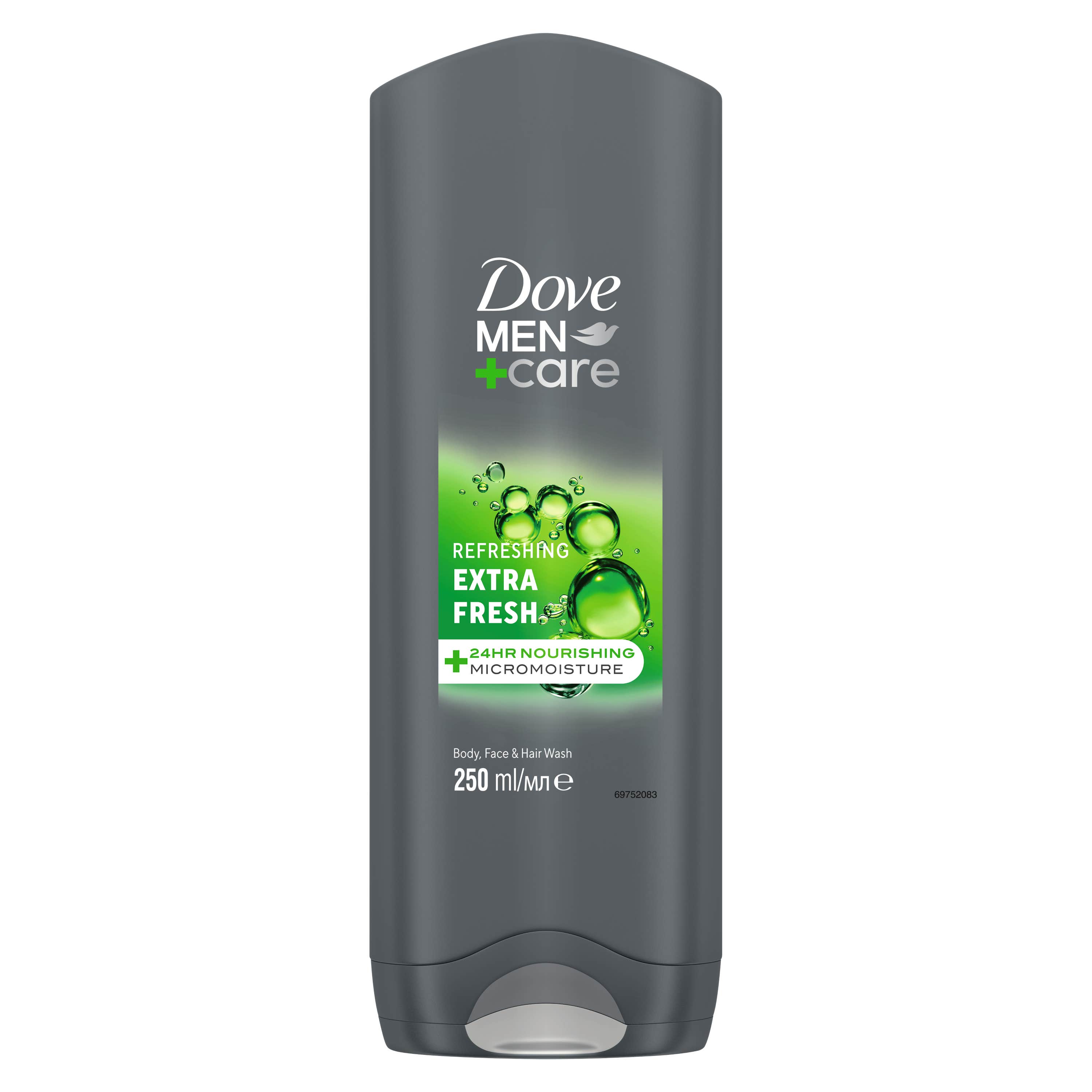 Dove men+care suihkusaippua extra fresh 250ml